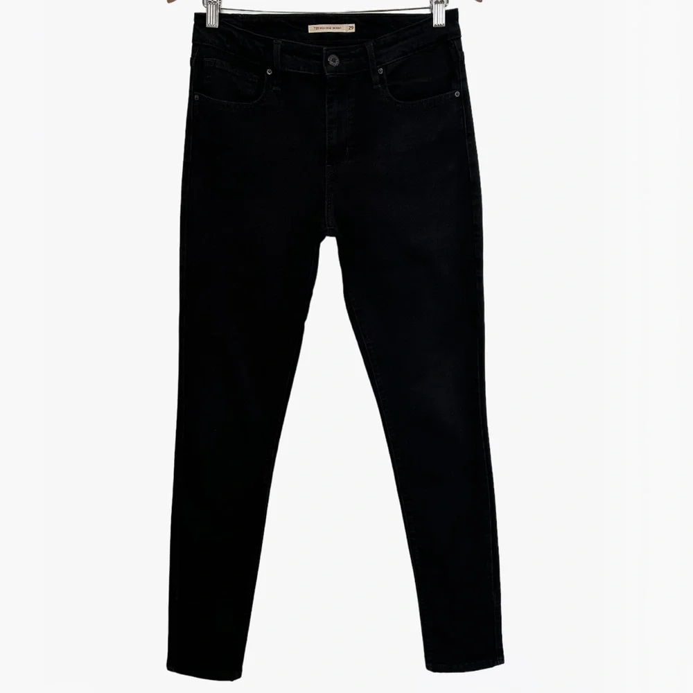 Levi’s 721 High-Rise Skinny 62% Cotton Women’s Jeans - Size: 29 - Picture 6 of 17
